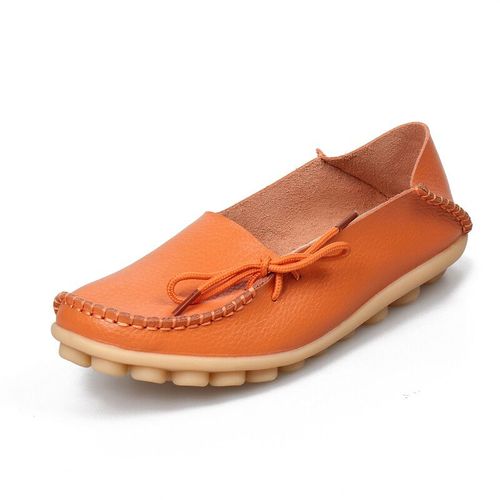 Chaussures Mocassins En Cuir Group Pour Femmechaussures Platesà Enfileravec Nministériels D Papillongrande Tailleautomne