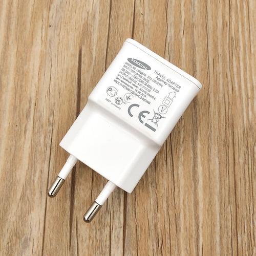 Prise Ue Blanche Uniquement - Chargeur Mural S7 Edge 5v/2a, Câble De Données Micro Usb, Pour Samsung Galaxy S6 Edge Note 4 5 J3 J5 J7 A3 A5 A7 2016 C9 C7