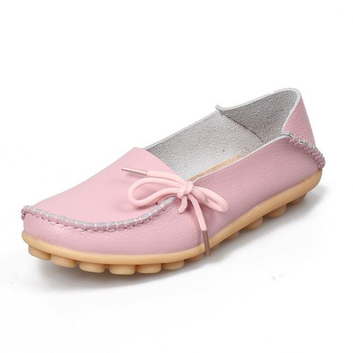 Chaussures Mocassins En Cuir Group Pour Femmechaussures Platesà Enfileravec Nministériels D Papillongrande Tailleautomne