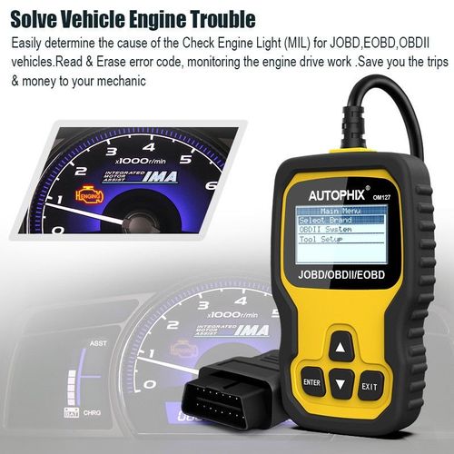 Autophix Om127 Obd2 Diagnostic Automobile Toyota Honda Nissan Eobd Jobd