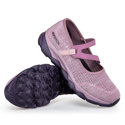 Chaussures Chaussures Décontractées Respirantes En Maille Pour Femmeschaussures De Marche Légères En Plein Airsans Lacetplatescolonne Vertébralecoordonnantesété