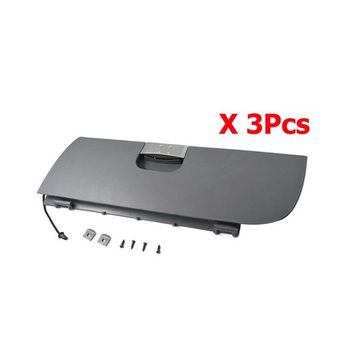 3x Gray Lhd Couvercle De Boîte À Gants De Voiture Pour Peugeot 107 Toyota Aygo Citroen C1 2005  2015, Pour Conduite À Gauche, Accessoires De Voiture "Nipseyteko"