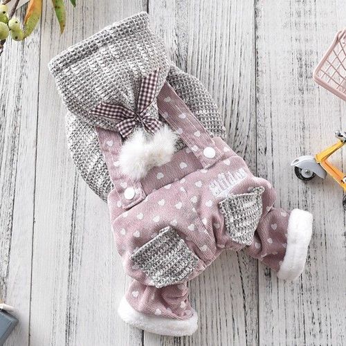 Love Ball-Veste Pour Chien De Compagnie,Optique De Luxe,Sweat À Capuche Chaud Pour Animal De Compagnie,Costume Global Pour Petit Et Moyen Chiot,Produits Pour Animaux,Petit Chihuahua - Type Pink-2l