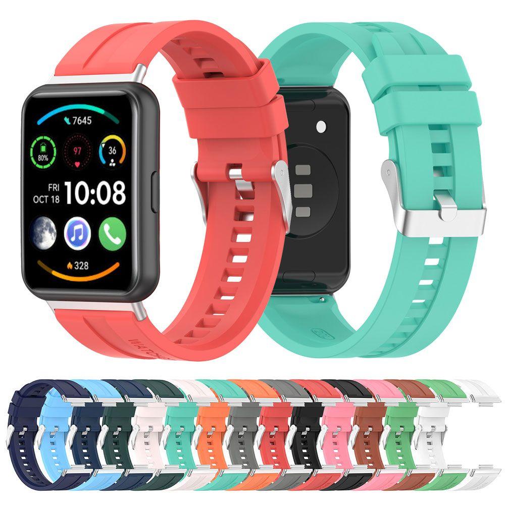 Adgf - Bracelet De Rechange En Silicone Pour Huawei Watch Fi... - 2