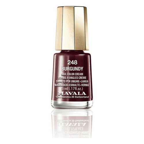 Mavala - Mini Color, Burgundy 248, 5 Ml Vernis Mavala Mini Color Burgundy 248 5 Ml 