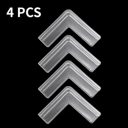 Coussretours En Pvc Transparent Anti-Collision Pour Fenêtre,Protection D'angle De Sécurité Pour Enfants,Protection D'angle De Table Pour Bébé,16/1 Pièces - Type 4 Pcs