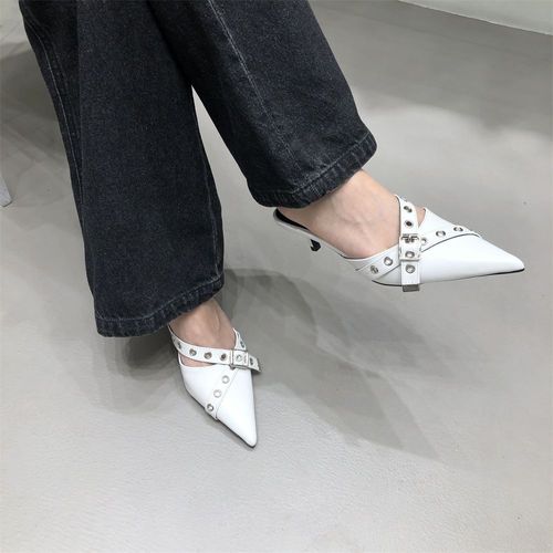Chaussures Chaussures Muller Talons Aiguilles Pour Femmesdesign De Rivetlégantloisirs De Plein Airbanquetété