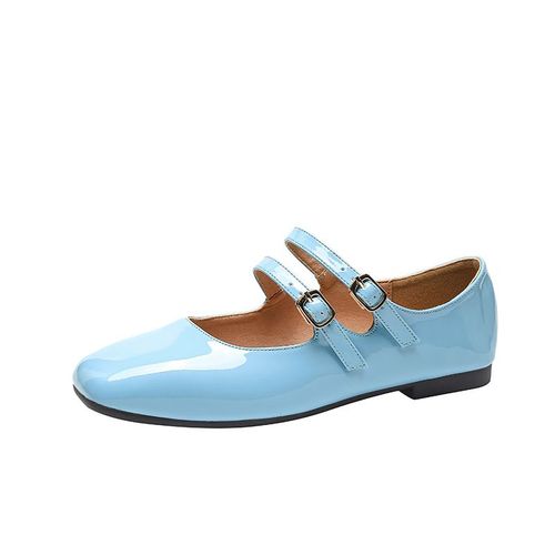 Chaussures Chaussures Mary Janes En Cuir Pour Femmeschaussures Carrées Parkerchaussures De Créateurs Double Structuretalons Baschaussures Nues Pour Femmes