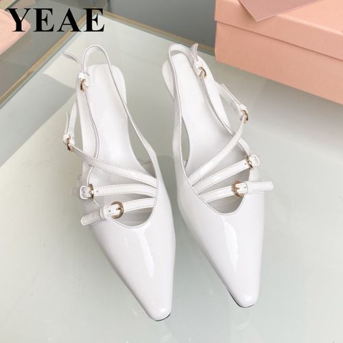 Chaussures Escarpins Bride Arrière En Cuir Verni Pour Femmestalon Chatonsandales De Fêteparker Pointutalons Hauts Sexybureaufemme