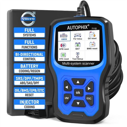 Autophix 7110 Convient À L'ensemble Du Système De Diagnostic Volvo, Lecture Du Code Clair, Lecture Du Flux De Données, Maintenance Zéro, Etc., Applicable À Toutes Les Volvo Après 1996