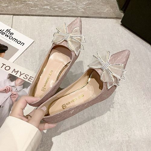 Chaussures Escarpins Cendrillon Talons Hauts Et Strass Pour Femmechaussures Nministériels D Papillonbout Jolie Tuixde Mariage En Clip
