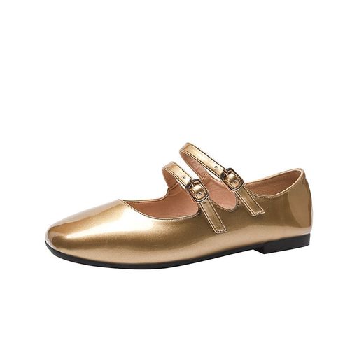 Chaussures Chaussures Mary Janes En Cuir Pour Femmeschaussures Carrées Parkerchaussures De Créateurs Double Structuretalons Baschaussures Nues Pour Femmes
