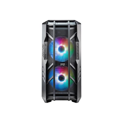 Cooler Master HAF 700 THE BERSERKER - FT - SSI EEB - panneau latéral fenêtré (verre trempé) - pas d'alimentation (ATX) - gris titane - USB/Audio