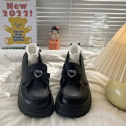 Chaussures Chaussures Mary Janes Talons Hauts Pour Femmeschaussures Provoqué Lolitamocassins Féminins D'automneescarpins De Marche De Créateurprintemps