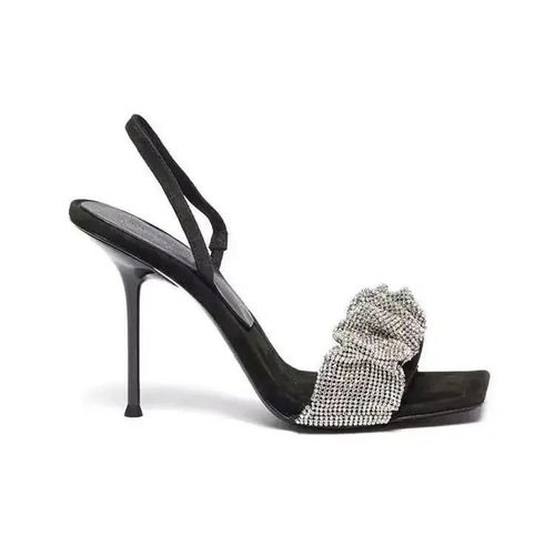 Chaussures Escarpins Talons Hauts En Pu Pour Femmesandales Blingblingdesign La Modecarréantidérapantstrass7 Cmété