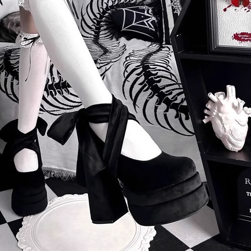 Chaussures Chaussures Plateforme Mary Gasoline Pour Femmesescarpins Habnomméelégantschaussures Talons Optiquessangle Croiséestyle Collègedamesdesignermode