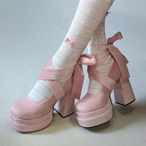 Chaussures Chaussures Plateforme Mary Gasoline Pour Femmesescarpins Habnomméelégantschaussures Talons Optiquessangle Croiséestyle Collègedamesdesignermode
