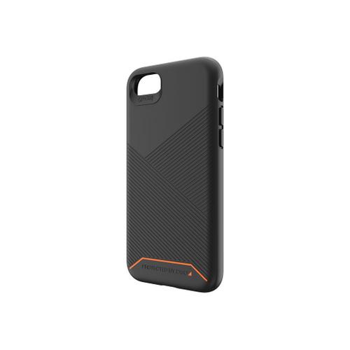 Gear4 Denali - Coque De Protection Pour Téléphone Portable - D3o, Plastique Recyclé - Noir - Pour Apple Iphone 6, 6s, 7, 8, Se (2e Génération), Se (3rd Generation)