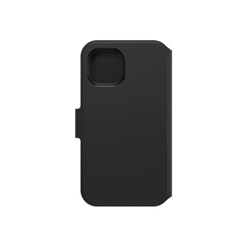 Otterbox Strada Series Via - Boîtier De Protection Étui À Rabat Pour Téléphone Portable - Polyuréthane, Polycarbonate - Noir - Pour Apple Iphone 14 Plus