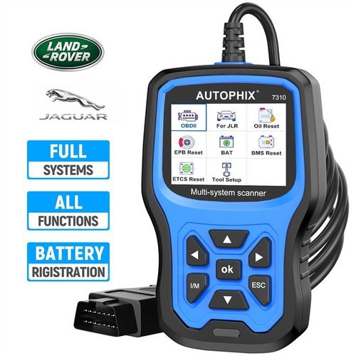 Autophix 7310 Obd2 Scanner, Outil De Diagnostic Complet Land Rover/Jaguar Pour Jaguar Land Rover Après 1996