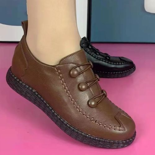 Mocassins Classiques En Cuir Pour Femmes,Chaussures Plates Décontractées,Confortables,Grande Taille 42,Mode Printemps 2022