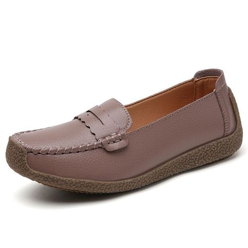 Chaussures Chaussures Plates En Cuir Pour Femmesmocassins Décontractés Pour Femmesbaskets De Marque De Stylisteprintempsautomne