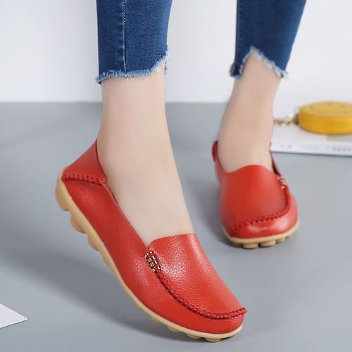 Mocassins En Cuir Group Pour Femme,Chaussures Plates À Enfiler,Avec Nministériels D Papillon,Grande Taille 35-44,2022
