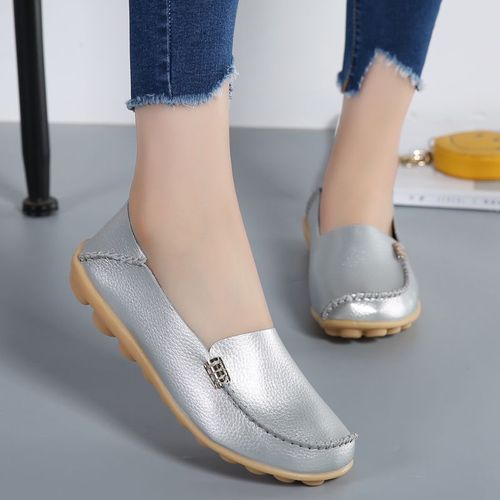 Mocassins En Cuir Group Pour Femme,Chaussures Plates À Enfiler,Avec Nministériels D Papillon,Grande Taille 35-44,2022