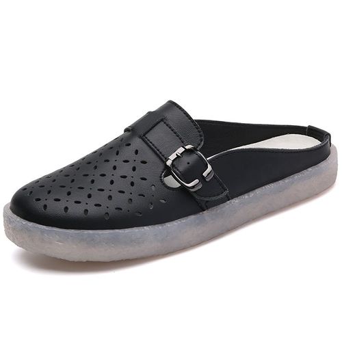 Chaussures Chaussures Décontractées En Cuir Pour Femmesdemimocassins Découpés Pour Dameschaussures Platesmocassins Pour Femmesmarque De Luxedemipantoufles