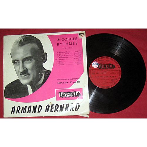 Rare. Collector. Armand Bernard. Cordes Rythmes. Série N° 3. Pacific Ldp A 110.