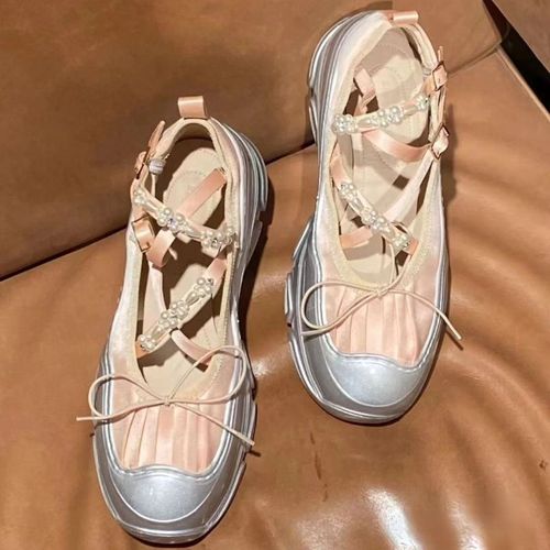 Chaussures Chaussures Mary Jane Pour Femmesbaskets De Créateurs De Modechaussures Décontractées Plateforme Plate Lolitauniforme
