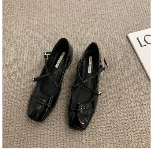 Chaussures Escarpins Talons Mihauts Croisés Pour Femmeschaussures Mary Janes Square Parkerdécontractéhaute Qualitéprintempsmodestrucstrap