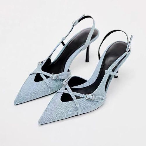Chaussures Trafescarpins Tête Jolie Tue Pour Femmeescarpins Talons Aiguilleschâssis Moyenbeigeconcistempéramentsandaleschaussures