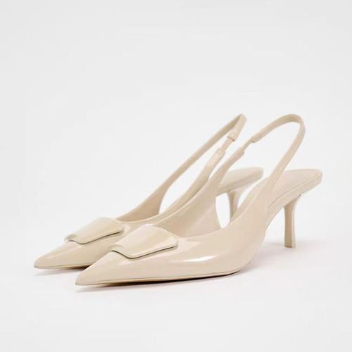 Chaussures Trafescarpins Talons Aiguilles En Tissu Denim Bleu Pour Femmesbretelles Croiséesescarpins Bride Arrièrechaussures Parker Pointuessandales Talons Hauts