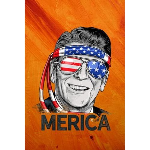 Pitman - Reagan Ronald Merica 4th Of July Men Us President Usa Flag