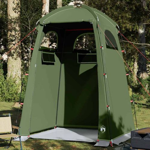 Vidaxl Tente De Douche Vert Olive Imperméable
