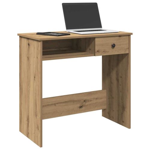 Vidaxl Bureau Chêne Artisanal 80x40x75 Cm Bois D'ingénierie