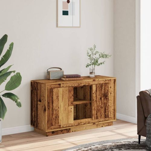 Vidaxl Buffet Vieux Bois 102x35x60 Cm Bois D'ingénierie