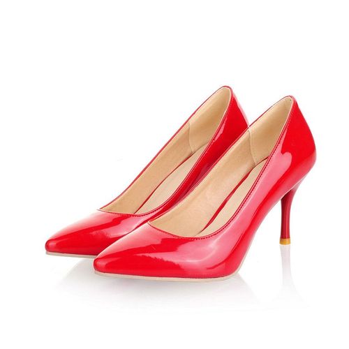 Escarpins À Talons Hauts Pour Femmes,Chaussures Classiques À La Mode,Grande Taille 45 47,Blanc,Rouge,Nude,Rose,Sexy,Pour Bal,Bureau,Mariage