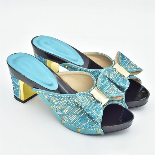 Chaussures Escarpins Africains Talons Hauts Pour Femmechaussures De Luxe Décorées De Strassdernière Collection