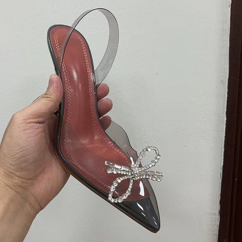 Escarpins À Talons Hauts Et Bout Jolie Tu Pour Femme,Chaussures De Mariage Élégantes,Clip Clair,Grande Taille 44 45