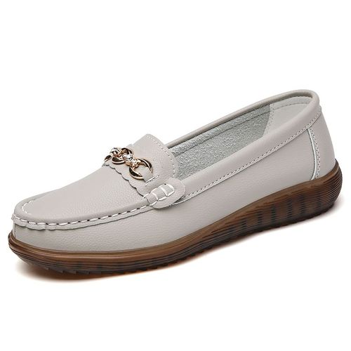 Chaussures Mocassins Bout Rond Pour Femmeschaussures Décontractées De Marque De Luxechaussures Plates Enfilerbaskets De Styliste Pour Femmes