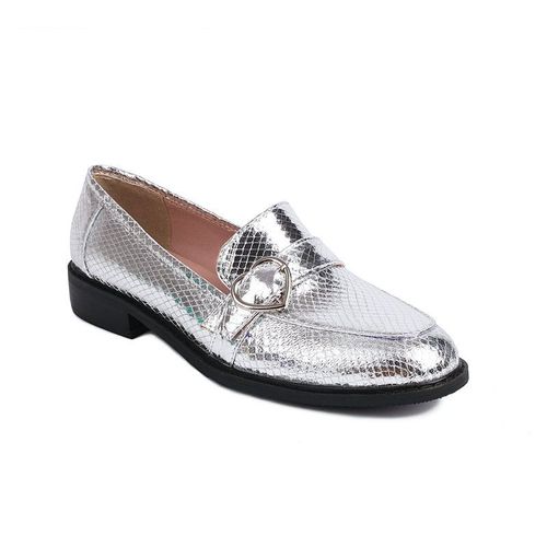 Chaussures Mocassins Chic Talons Bas Pour Femmechaussures Enfilerbleu Brcorporelleorvertluxedécontractéoxfords