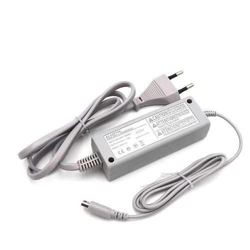 Nouvel adaptateur de chargeur secteur pour Nintendo Wii U Gamepad Controller Joystick US EU Plug 100-240V Home Wall Power Supply pour WiiU Pad