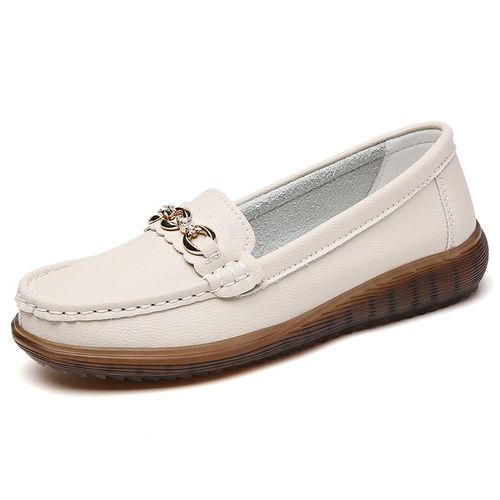 Chaussures Mocassins Bout Rond Pour Femmeschaussures Décontractées De Marque De Luxechaussures Plates Enfilerbaskets De Styliste Pour Femmes