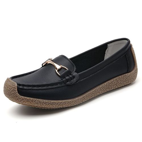 Chaussures Mocassins En Cuir Pour Femmeschaussures Plates Enfilerdécontractéesmarque De Luxebaskets De Styliste
