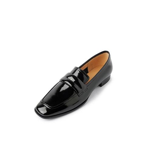 Leshion De Chanmeb-Mocassins Plats En Cuir Group Pour Femme,Parka Carrée Dorée Et Argentée,Chaussures À Enfiler,Taille 33-41,Printemps 2023,