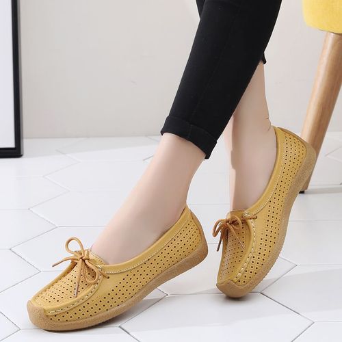 Chaussures Mocassins Plats En Cuir Group Pour Femmechaussures Enfiler Avec Nministériels D Papillon