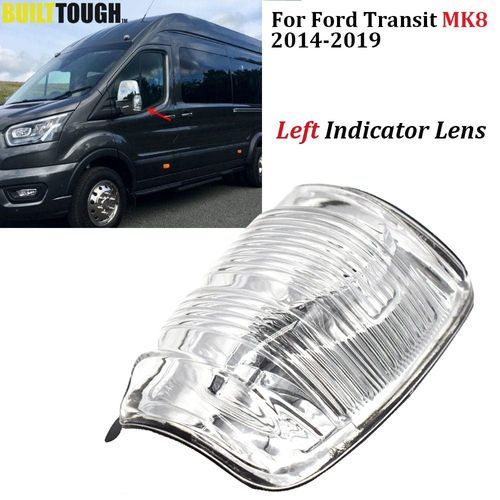 Style De Voiture Gauche Rétroviseur Latéral Indicateur Lampe Lentille De Couverture De Signal Lumineux Cas 1847387 Pour Ford Transit Mk8 2014-2019