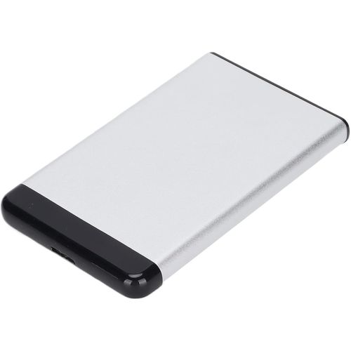 Disque Dur Externe, 40 Go/80 Go/120 Go/250 Go/320 Go/500 Go/1To/2To Transfert Données Rapide 50-130M/S Portable Ultra Slim HDD avec Port Mirco USB 3.0 pour Ordinateur Bureau, Ordinateur(40GB-Argent)